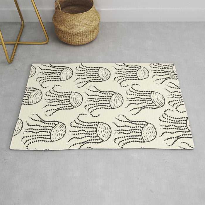 Jellyfish Pattern #jellyfishpattern Rug Gallery Image 1
