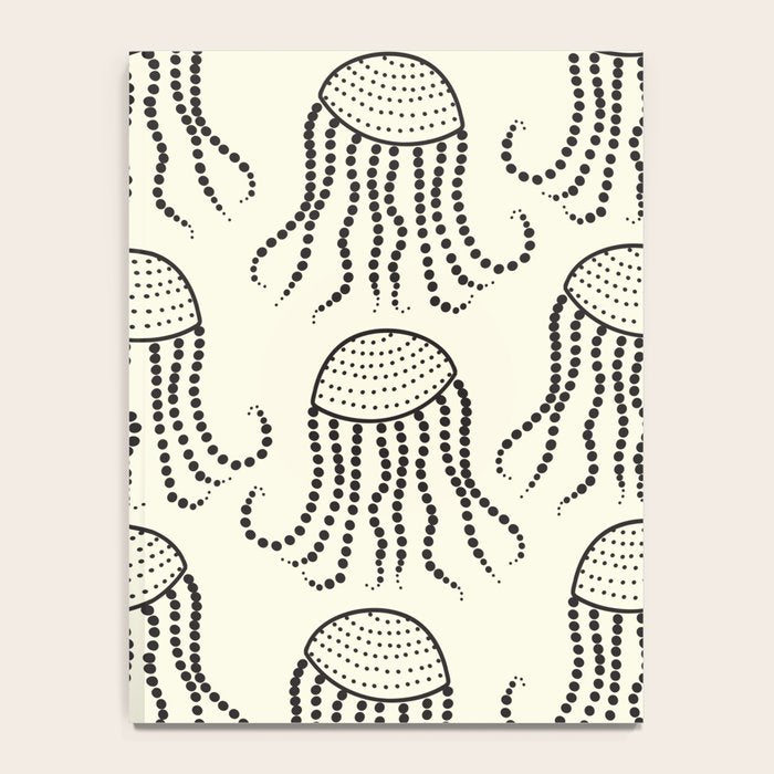 Jellyfish Pattern #jellyfishpattern Notebook Gallery Image 4