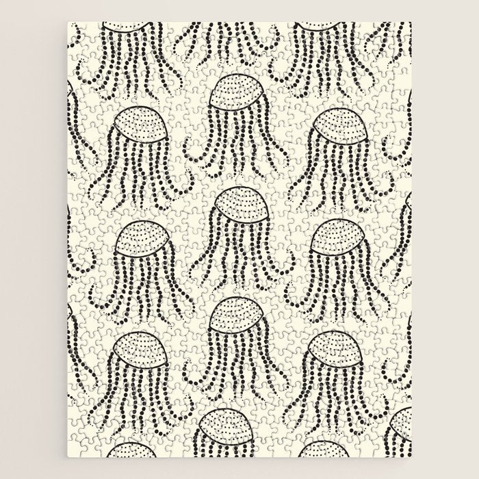 Jellyfish Pattern #jellyfishpattern Jigsaw Puzzle Gallery Image 1