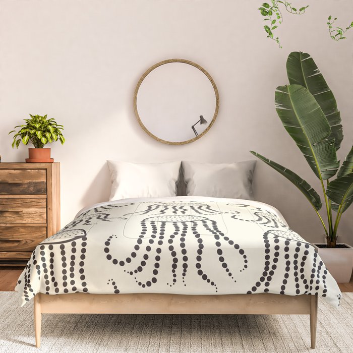 Jellyfish Pattern #jellyfishpattern Comforter Gallery Image 3