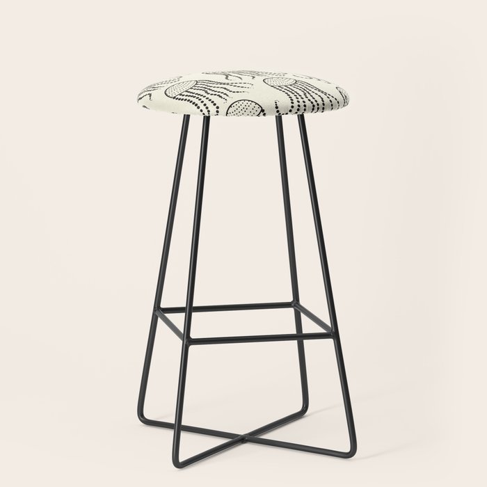 Jellyfish Pattern #jellyfishpattern Stool Gallery Image 1