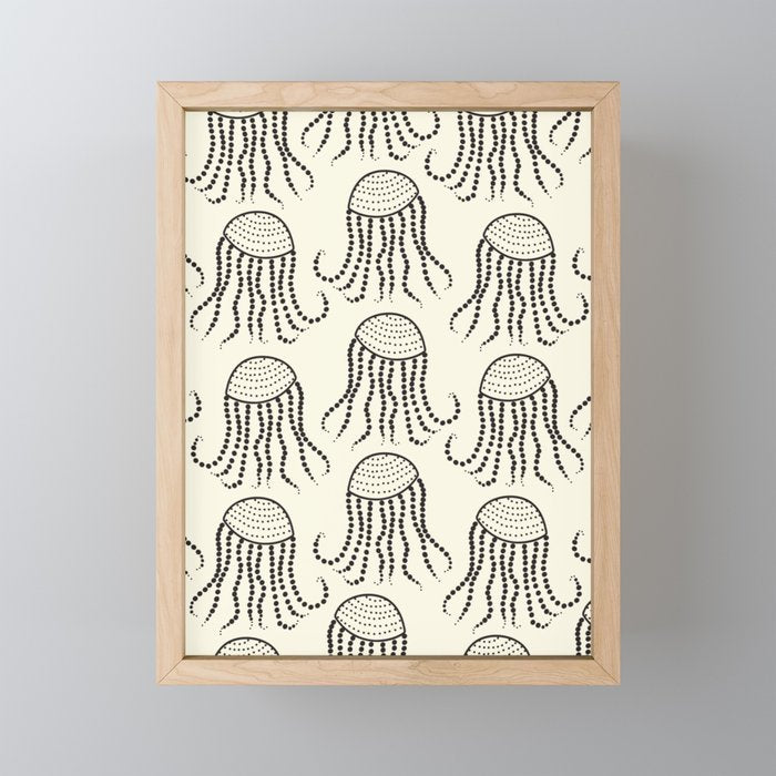 Jellyfish Pattern #jellyfishpattern Mini Art Print Gallery Image 1