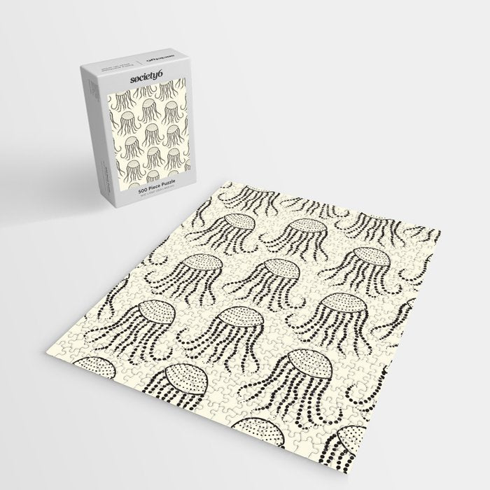 Jellyfish Pattern #jellyfishpattern Jigsaw Puzzle Gallery Image 2
