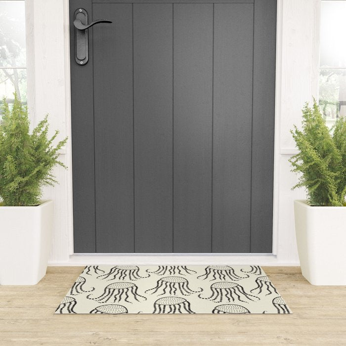 Jellyfish Pattern #jellyfishpattern Welcome Mat Gallery Image 3