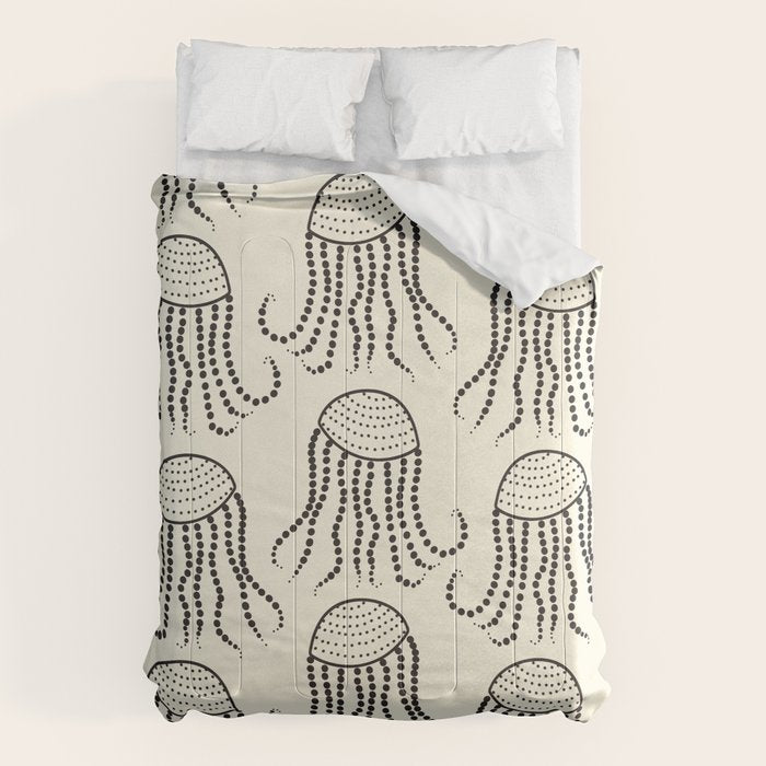 Jellyfish Pattern #jellyfishpattern Comforter Gallery Image 6
