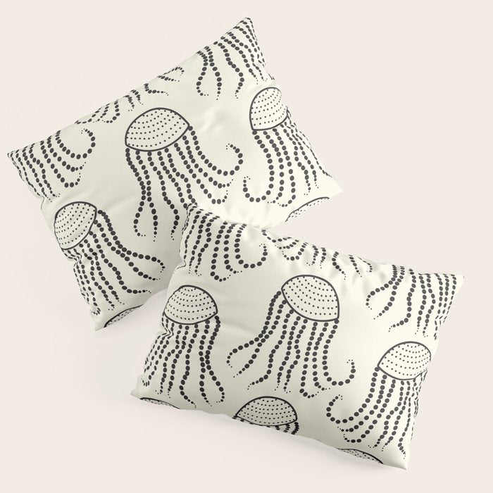 Jellyfish Pattern #jellyfishpattern Pillow Sham Gallery Image 3