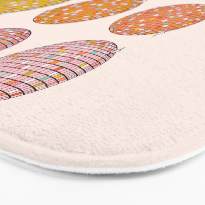 Rainbow Disco Balls Bath Mat Gallery Image 3