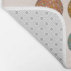 Rainbow Disco Balls Bath Mat Gallery Image 2
