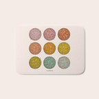 Rainbow Disco Balls Bath Mat Gallery Image 1