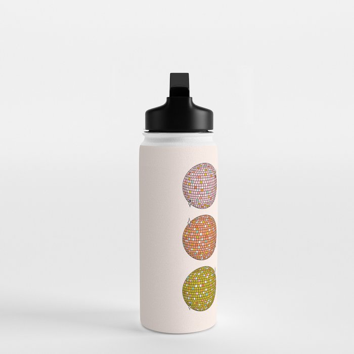 Rainbow Disco Balls Water Bottle Gallery Image 3