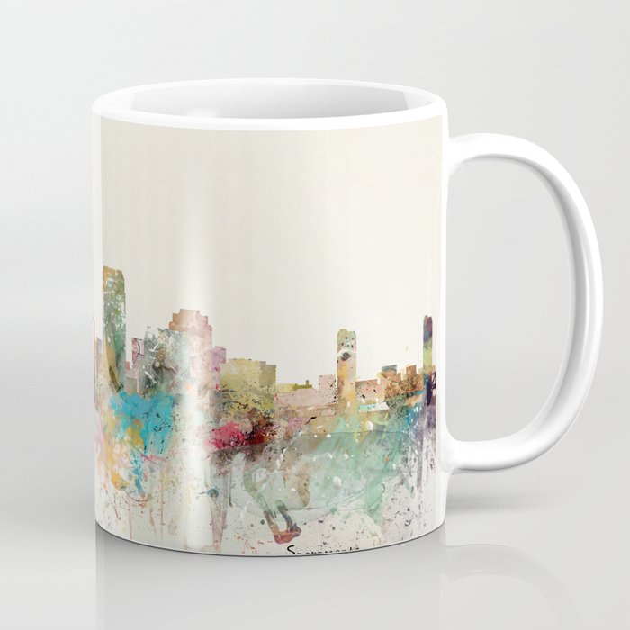 sacramento california skyline Coffee Mug Gallery Image 1