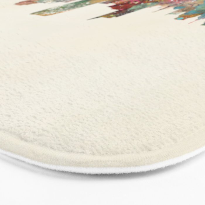 sacramento california skyline Bath Mat Gallery Image 3
