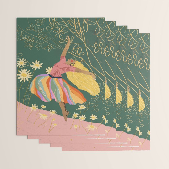 Free woman Wrapping Paper Gallery Image 3