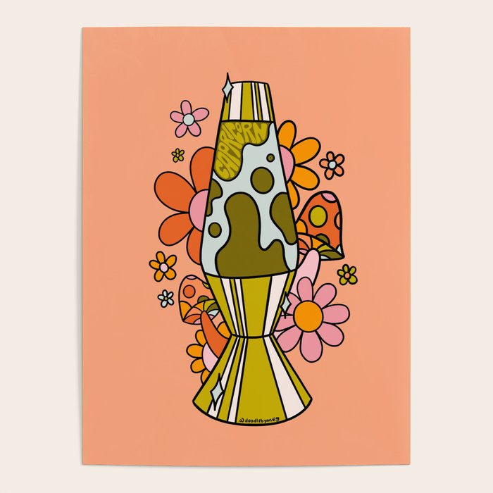 Capricorn Lava Lamp Poster Gallery Image 1
