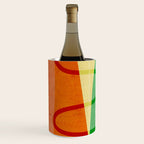 Abstract Mid-Century Modern Art Wine Chiller Gallery Image 2