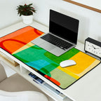 Abstract Mid-Century Modern Art Desk Mat Gallery Image 2