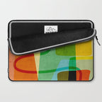 Abstract Mid-Century Modern Art Laptop Sleeve Gallery Image 2