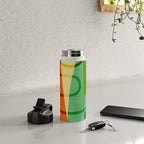 Abstract Mid-Century Modern Art Water Bottle Gallery Image 4