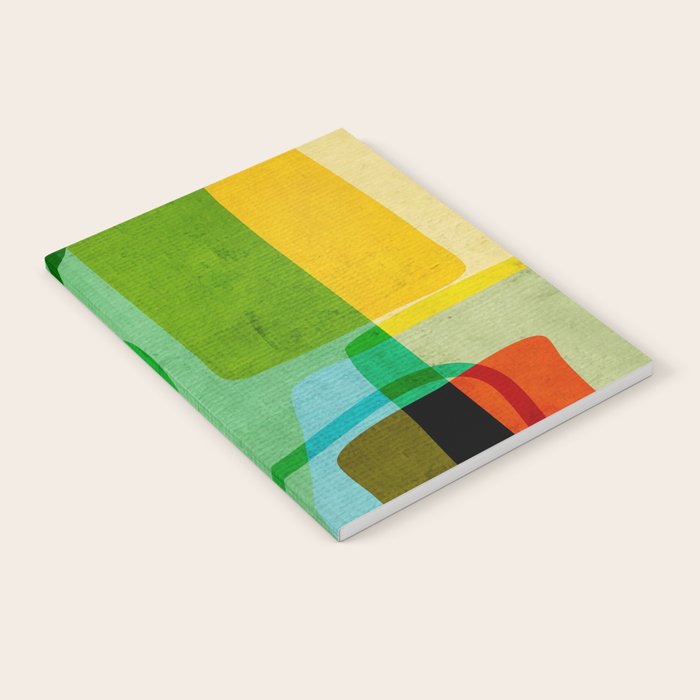 Abstract Mid-Century Modern Art Notebook Gallery Image 1