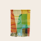 Abstract Mid-Century Modern Art Wall Hanging Gallery Image 1