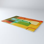 Abstract Mid-Century Modern Art Rug Gallery Image 3