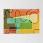 Abstract Mid-Century Modern Art Rug Gallery Image 2