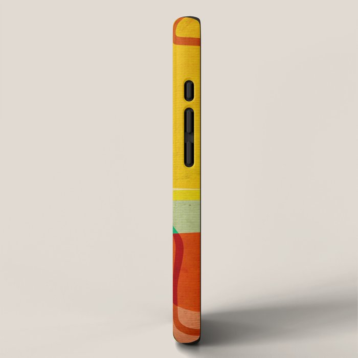 Abstract Mid-Century Modern Art iPhone Case Gallery Image 2