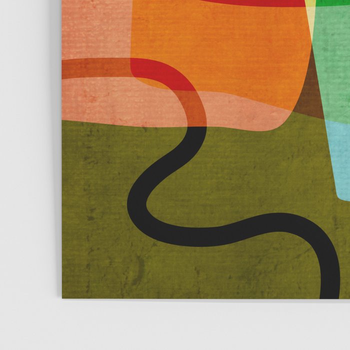 Abstract Mid-Century Modern Art Poster Gallery Image 3