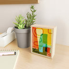 Abstract Mid-Century Modern Art Mini Art Print Gallery Image 2