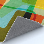 Abstract Mid-Century Modern Art Rug Gallery Image 4