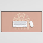 Arch Terra Pink Desk Mat Gallery Image 1