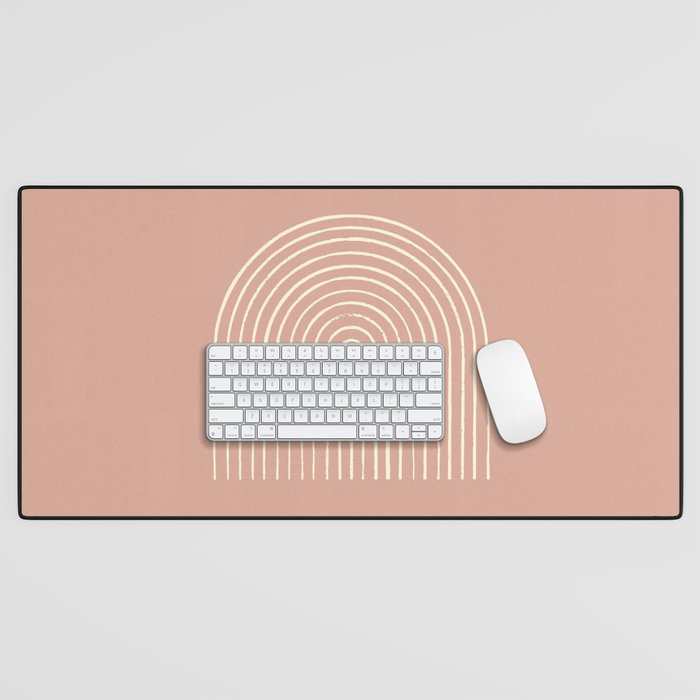 Arch Terra Pink Desk Mat Gallery Image 1