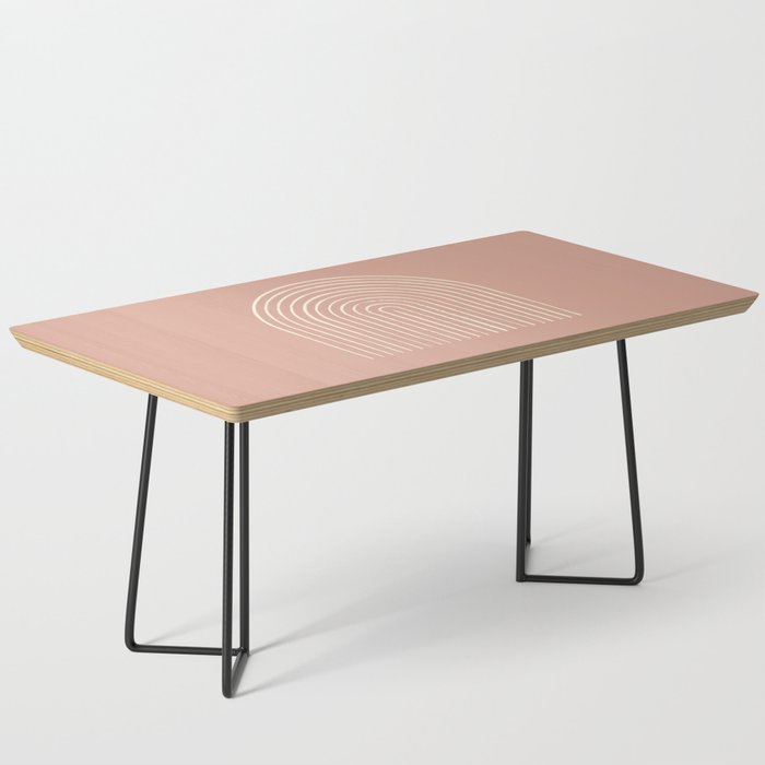 Arch Terra Pink Coffee Table Gallery Image 1
