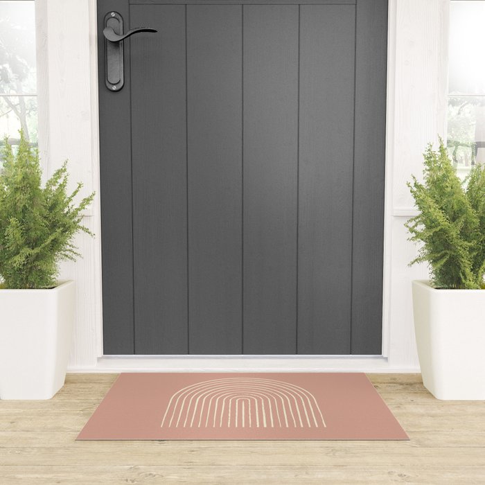 Arch Terra Pink Welcome Mat Gallery Image 3
