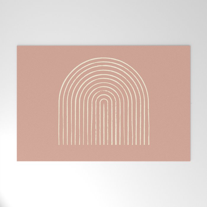 Arch Terra Pink Welcome Mat Gallery Image 1