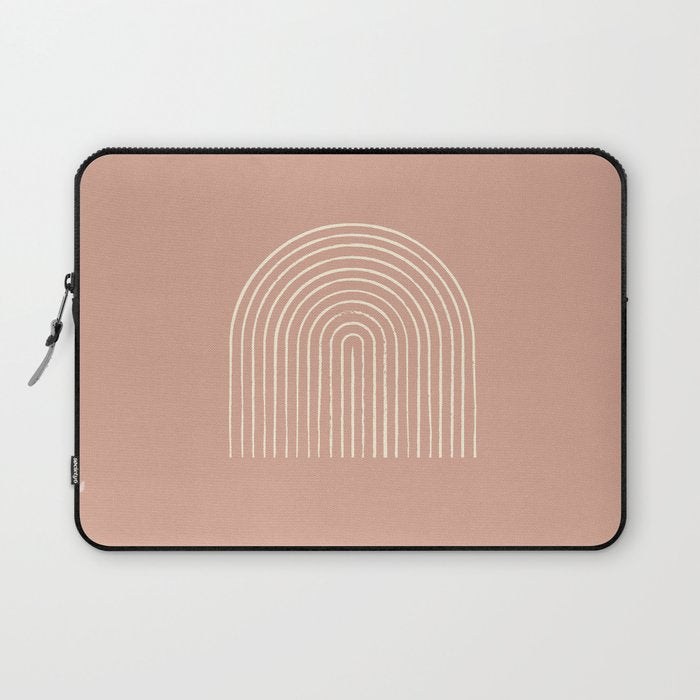 Arch Terra Pink Laptop Sleeve Gallery Image 1