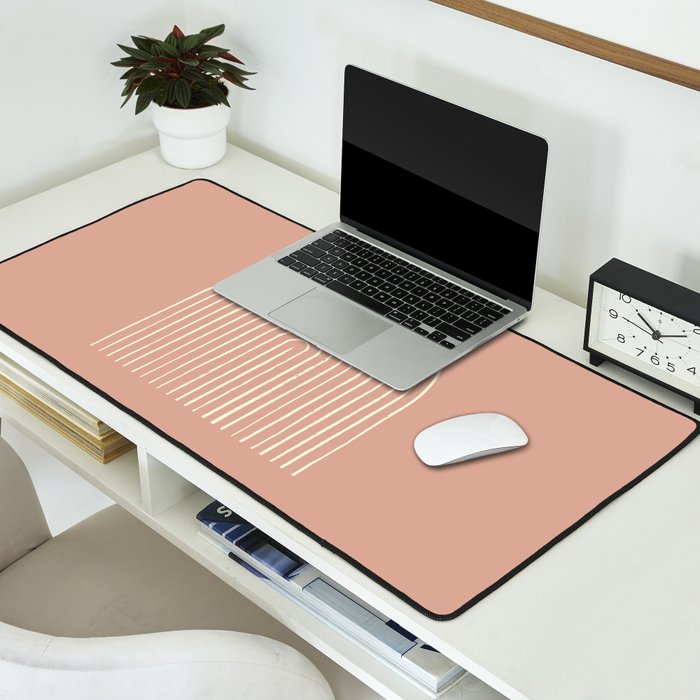 Arch Terra Pink Desk Mat Gallery Image 2