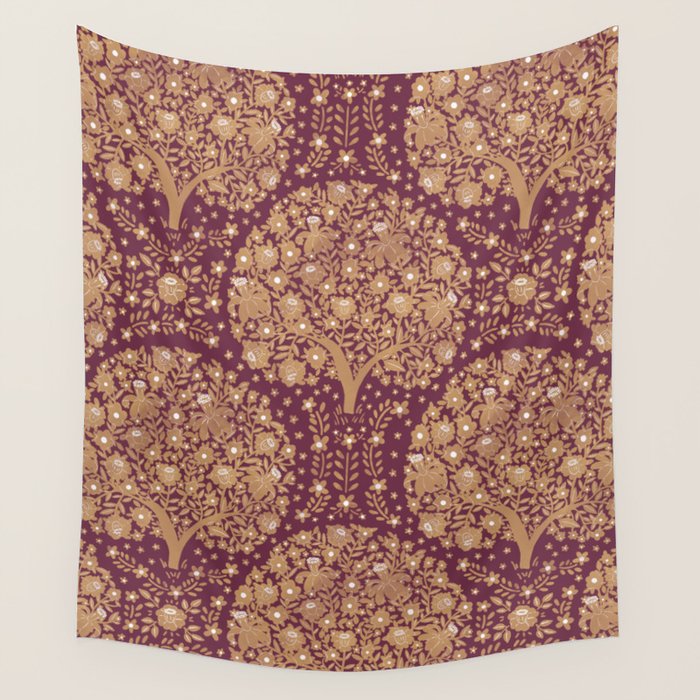 Flowering Forest Wall Tapestry Gallery Image 4