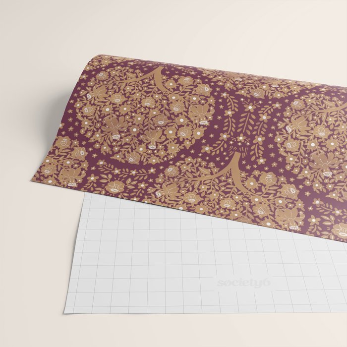 Flowering Forest Wrapping Paper Gallery Image 2