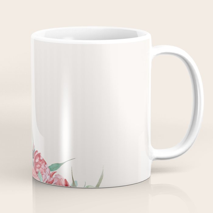 Flamingo Floral Coffee Mug Gallery Image 1