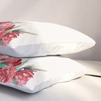 Flamingo Floral Pillow Sham Gallery Image 3