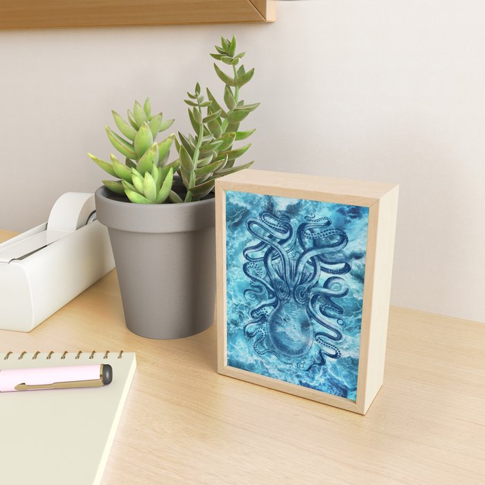 Octopus Mini Art Print Gallery Image 2