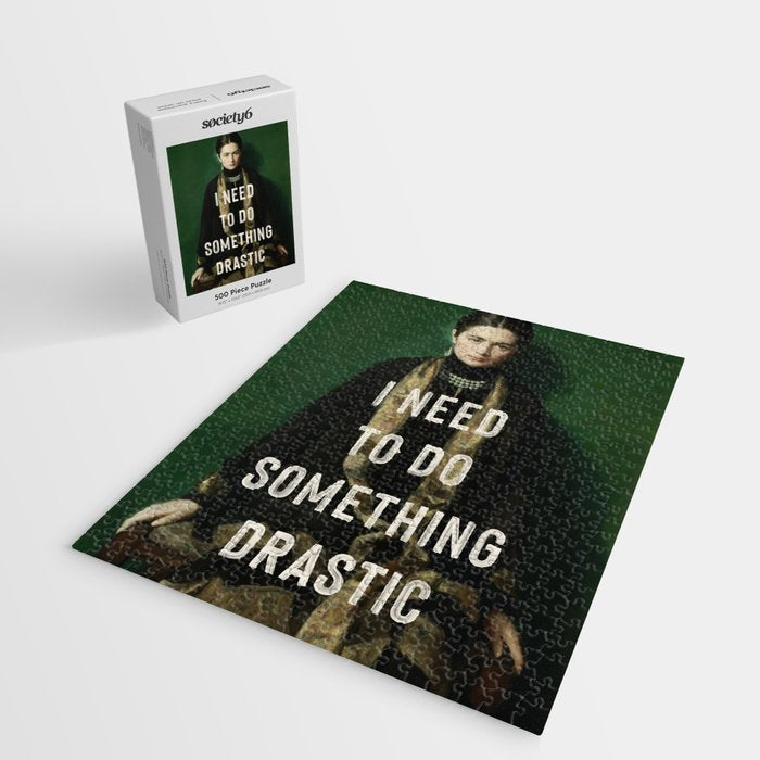 I Need To Do Something Drastic Jigsaw Puzzle Gallery Image 2