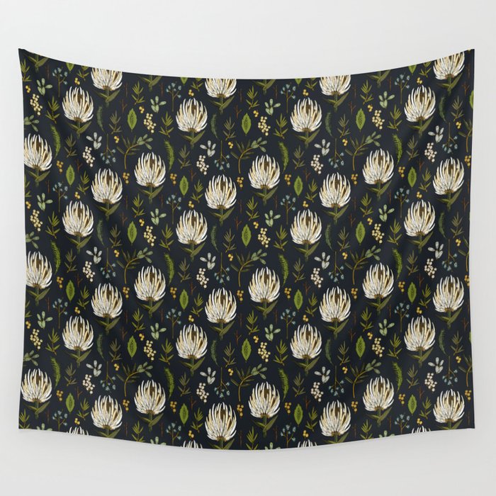 PROTEA NEUTRAL Wall Tapestry Gallery Image 1