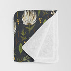PROTEA NEUTRAL Throw Blanket Gallery Image 3