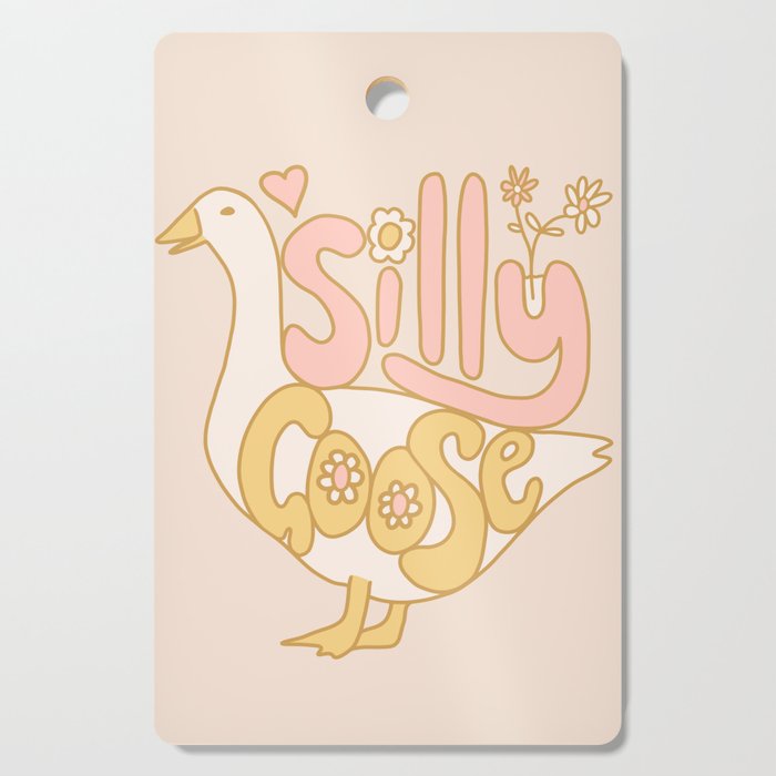What a silly goose! Cutting Board Gallery Image 1