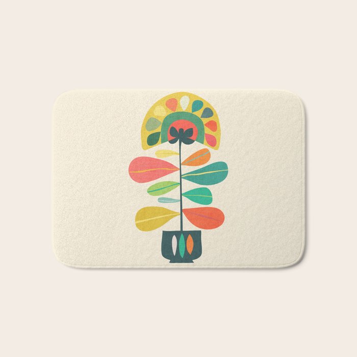 Fan Flower Bath Mat Gallery Image 1