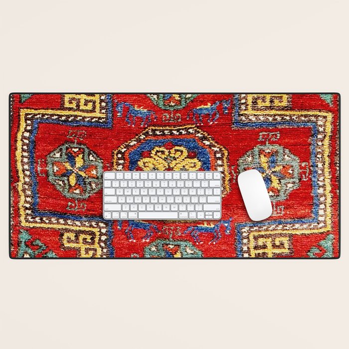 Incesu Turkish Village Antique Long Rug Print Desk Mat Gallery Image 1