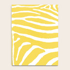 Zebra Wild Animal Print 240 Yellow Notebook Gallery Image 4