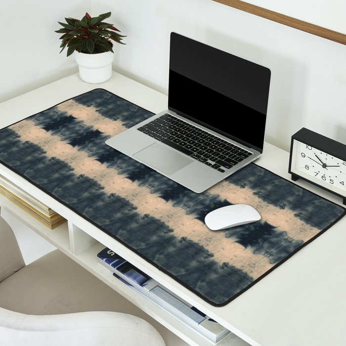 Shibori Shades of Indigo Desk Mat Gallery Image 2